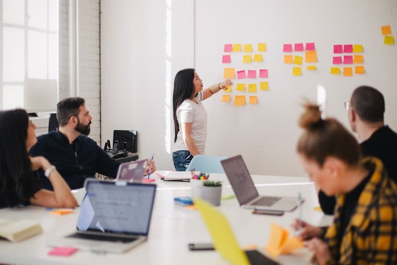 AdForge Marketing Team Planning Campaigns
